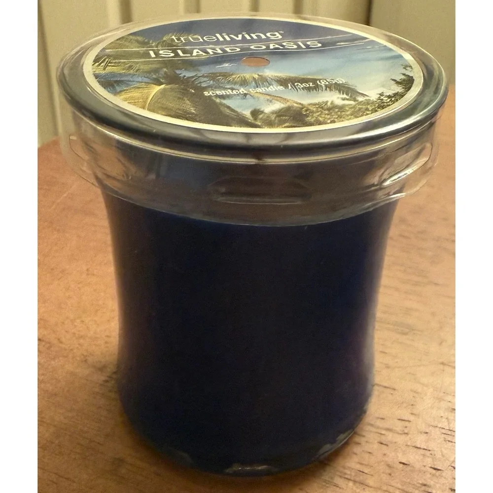 True Living Island Oasis 3oz Scented‎ Candle